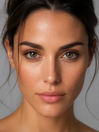 Close-up portrait focused on eye area