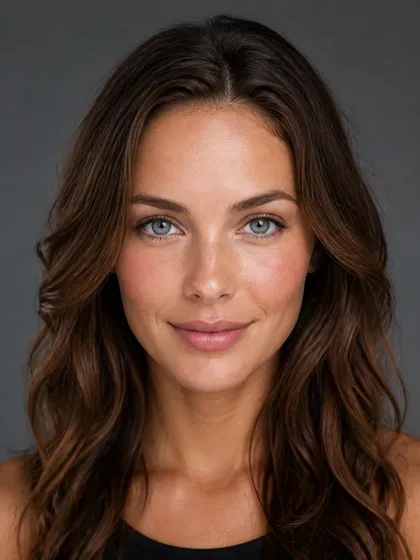 Natural portrait highlighting eye shape