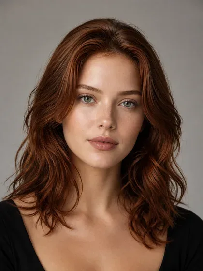 Front-facing portrait for face shape analysis