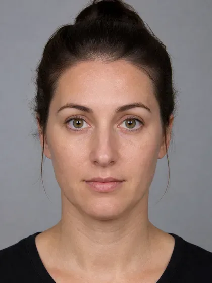 Centered portrait for ratio analysis