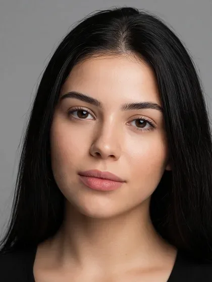 Straight lengths hairstyle for women