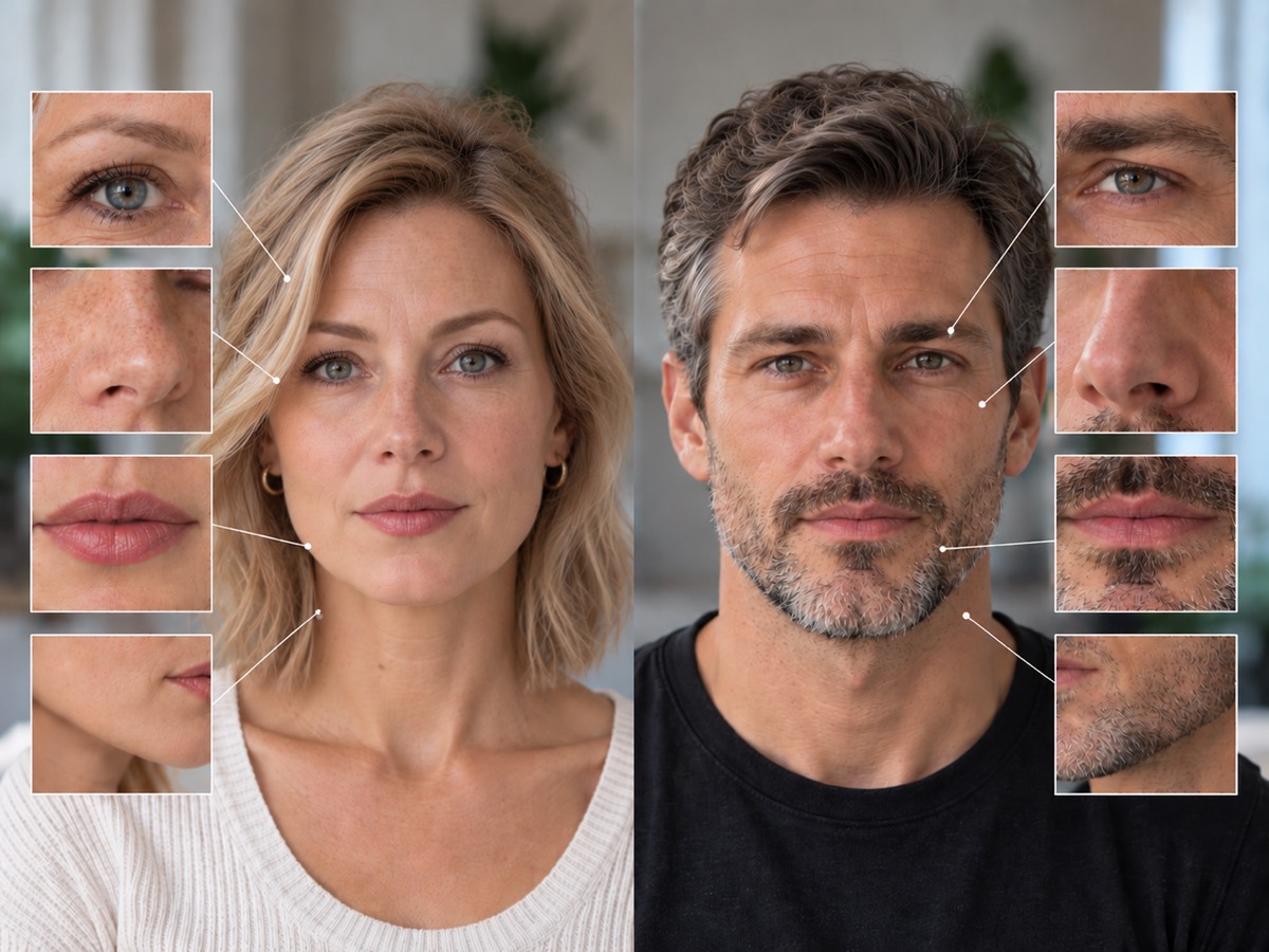 A Face Rating Considers the Complete Face